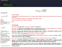 Tablet Screenshot of mena.gportal.hu