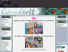 Tablet Screenshot of csomozott.gportal.hu