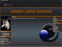 Tablet Screenshot of nemesdorikennel.gportal.hu