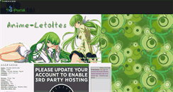 Desktop Screenshot of anime-letoltes.gportal.hu