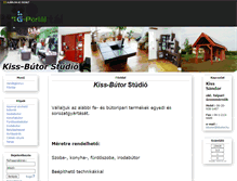 Tablet Screenshot of kiss-butorstudio.gportal.hu