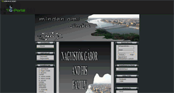 Desktop Screenshot of ngfamily.gportal.hu