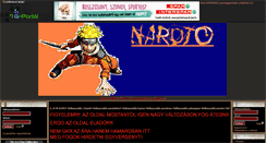 Desktop Screenshot of narutonet.gportal.hu