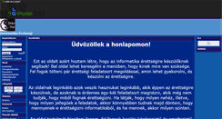 Desktop Screenshot of infoerettsegi.gportal.hu