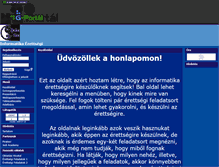 Tablet Screenshot of infoerettsegi.gportal.hu