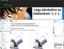 Tablet Screenshot of magickaitou.gportal.hu
