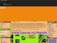 Tablet Screenshot of papagajos.gportal.hu