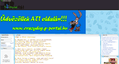 Desktop Screenshot of crazydog.gportal.hu