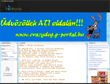 Tablet Screenshot of crazydog.gportal.hu