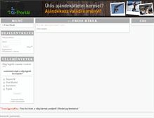 Tablet Screenshot of grund.gportal.hu