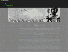 Tablet Screenshot of hermione-emma.gportal.hu
