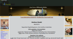 Desktop Screenshot of nagyboldogasszony.gportal.hu