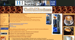 Desktop Screenshot of caffemaxima.gportal.hu