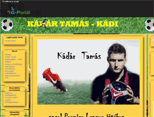 Tablet Screenshot of kadi.gportal.hu