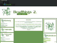 Tablet Screenshot of beadthings-2.gportal.hu