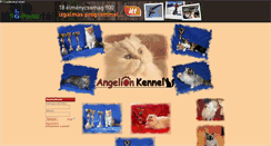 Desktop Screenshot of angelion.gportal.hu