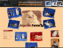 Tablet Screenshot of angelion.gportal.hu