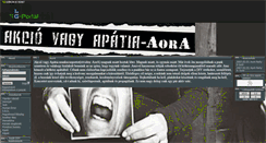 Desktop Screenshot of aora.gportal.hu