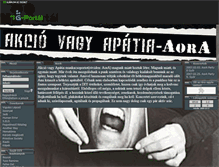 Tablet Screenshot of aora.gportal.hu