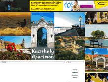 Tablet Screenshot of keszthely-apartman.gportal.hu