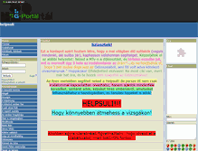 Tablet Screenshot of helpsuli.gportal.hu