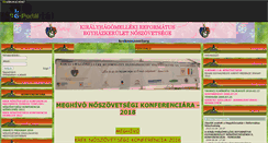 Desktop Screenshot of kreknoszovetseg.gportal.hu