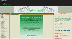 Desktop Screenshot of panelkutya.gportal.hu