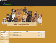 Tablet Screenshot of kutya.gportal.hu