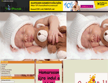 Tablet Screenshot of kicsibabyk.gportal.hu