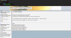 Desktop Screenshot of nyelvvizsgara.gportal.hu