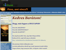 Tablet Screenshot of kiutmutato.gportal.hu