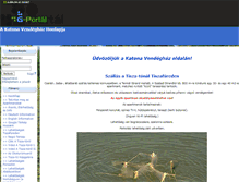 Tablet Screenshot of katona-vendeghaz.gportal.hu