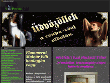 Tablet Screenshot of csupa-csaj.gportal.hu