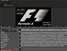 Tablet Screenshot of f1-fc.gportal.hu