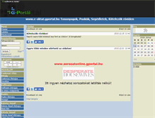 Tablet Screenshot of e-oktat.gportal.hu