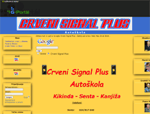 Tablet Screenshot of crveni-signal.gportal.hu