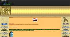 Desktop Screenshot of egyptomi.gportal.hu