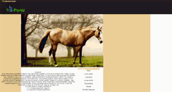 Desktop Screenshot of lovakponikescsikok.gportal.hu
