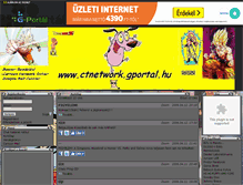 Tablet Screenshot of ctnetwork.gportal.hu