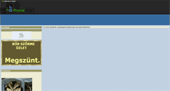 Desktop Screenshot of borkabat.gportal.hu
