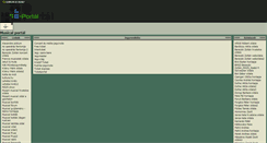 Desktop Screenshot of musicalportal.gportal.hu