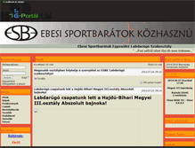 Tablet Screenshot of ebesibsk.gportal.hu