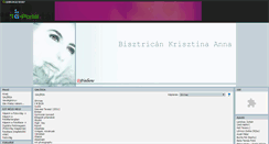 Desktop Screenshot of bisztikriszti.gportal.hu