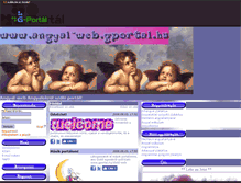 Tablet Screenshot of angyal-web.gportal.hu