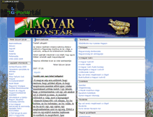 Tablet Screenshot of magyartudastar.gportal.hu