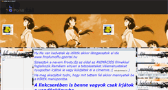 Desktop Screenshot of animeyoy.gportal.hu