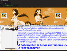 Tablet Screenshot of animeyoy.gportal.hu