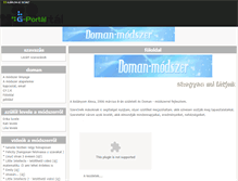 Tablet Screenshot of monika.gportal.hu