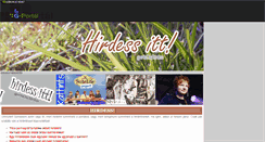 Desktop Screenshot of hirdess.gportal.hu