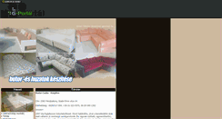 Desktop Screenshot of butor-keszites.gportal.hu